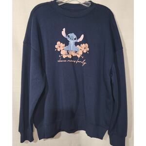 Disney Lilo and stitch '' Ohana means family'' women's small sweatshirt